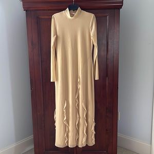 NWT Zara midi, mesh dress. Size L